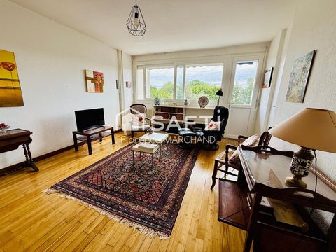 Appartement 4 pièces, balcon avec belle vue dégagée, La Genette La Rochelle