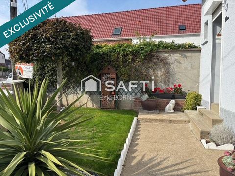 Maison rénovée , 3 chambres , garage , semi mitoyenne