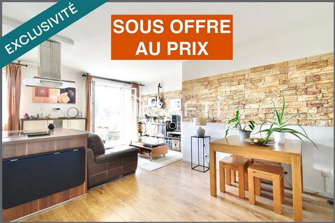 Appartement 2 chambres avec balcon, cave et parkings