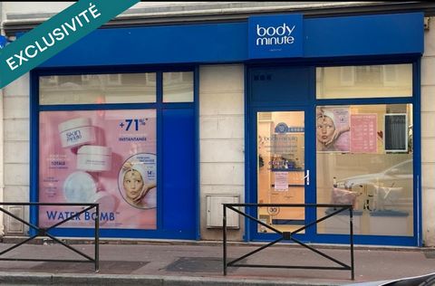 VENTE FONDS DE COMMERCE INSTITUT "BODY MINUTE" RUE LOUIS ROUQUIER LEVALLOIS SURFACE 50 M2