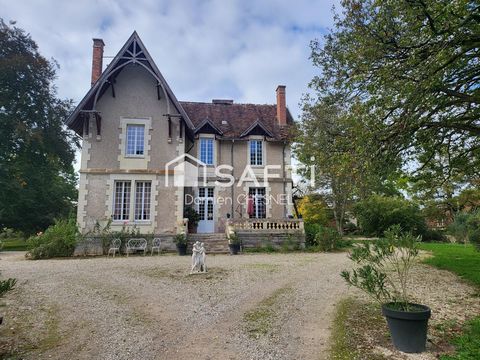 Magnifique manoir rénové avec dépendances et parc arboré à 10 min de Saint-Amand-Montrond