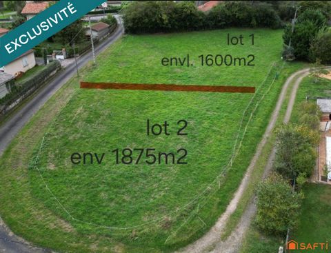 Terrain constructible idéalement bien ensoleillé, proche Commodités et Nature
