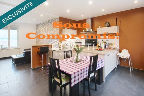 Maison, libre 3 côtés avec 4 chambres, terasse, garage et jardin