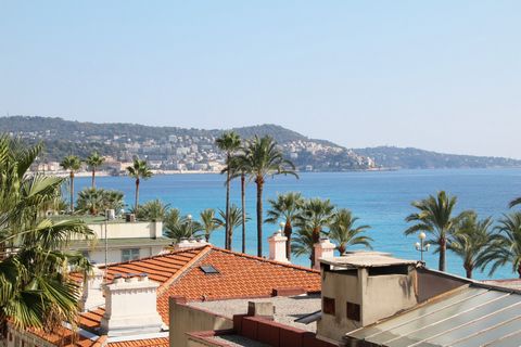 Appartement 3 pieces a vendre Nice Promenade des anglais au calme avec VUE MER