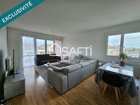 Appartement type F3 avec balcon et place de parking