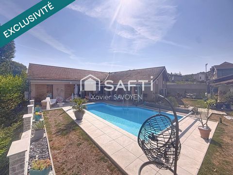 Maison de plain-pied 113.5 m² – avec piscine et dépendance
