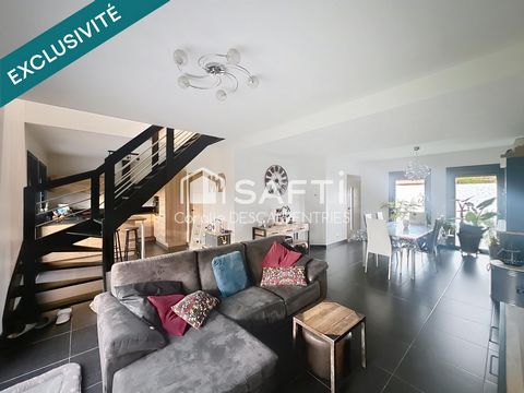 Maison individuelle - Semi plain pied - 4 chambres dont 1 suite parentale au RDC -