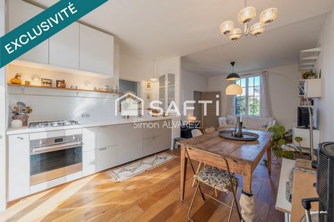 Maison entièrement rénovée, Aucamville centre – Luminosité, confort et intimité à deux pas du centre