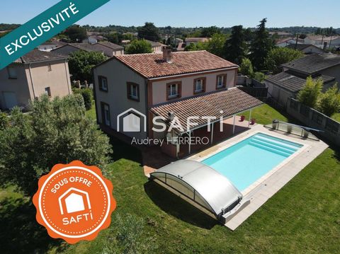 Maison T6 160m2 avec piscine et grand garage - Bruguières