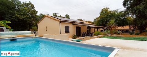 CREON MAISON PLAIN-PIED AVEC PISCINE TOUT CONFORT