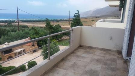 Goudouras Three newly built maisonette houses with sea views in Goudouras. Each maisonette is 70m2 in total and is built on a plot of 400m2. The ground floor is 35m2 and has an open plan area living area with kitchen, a W.C and a front and rear balco...