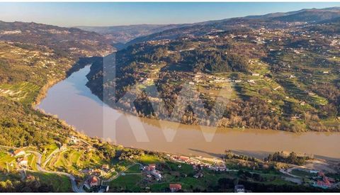This 6,480 m2 property offers breathtaking views over the Douro River. ...   Location (Bem-Viver - Marco de Canaveses): 41°05'34.5