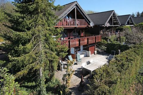 This beautiful 3-bedroom chalet, located in Manhay Ardennes, can accommodate 6 people. Ideal for families, guests can take a dip in the shared swimming pool and access free WiFi at this child-friendly property. You can enjoy a delicious meal at one o...