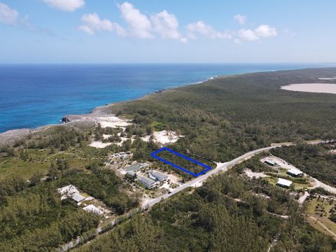 Lot 16, Gaulding Cay is a half acre commercial lot with 80 feet of frontage on the main Queen---s Highway in North Eleuthera. Excellent location, just 5 minutes from Gregory town and 20 minutes from North Eleuthera Airport. Endless potential for a bu...