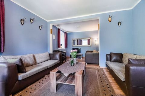 This charming holiday home is located in one of the most beautiful winter sports resorts in Sauerland, Willingen. It has 6 bedrooms and can easily accommodate upto 13 people. The spacious interiors and stunning views from the terrace make it a prime ...
