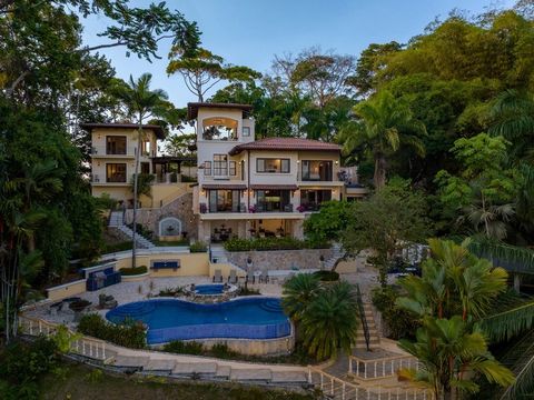 Welcome to Nido Escondido - an exclusive tropical retreat that blends luxury and nature in perfect harmony. This stunning property, located just 5 easy minutes off the coastal highway, boasts 5.4 acres with breathtaking white water ocean views where ...