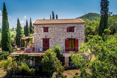 Beautiful stone villa located in the Askos area of Northern Zakynthos where the green landscape neatly lines the calm blue waters of the Ionian. The characteristic construction perfectly harmonises with the surrounding nature where a calm and relaxin...