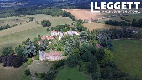 A19550LC24 - Een zeldzame kans om vrijwel een heel dorp in de Perigord Vert te kopen. Het landgoed heeft een imposant kasteel met 16 slaapkamers, een stenen herenhuis en verschillende huisjes en bijgebouwen. Er is een enorm ontwikkelingspotentieel vo...