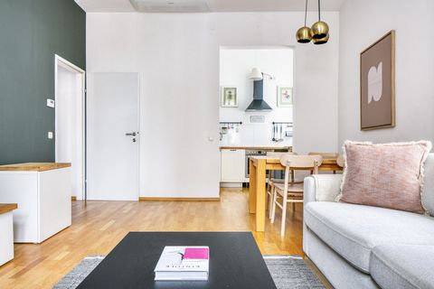 For stays longer than 1 month, we offer custom pricing. Please reach out for an exact quote! Discover the best of Vienna, with this modern apartment in a great location. It’ll be easy to simply show up and start living in this fashionably furnished a...