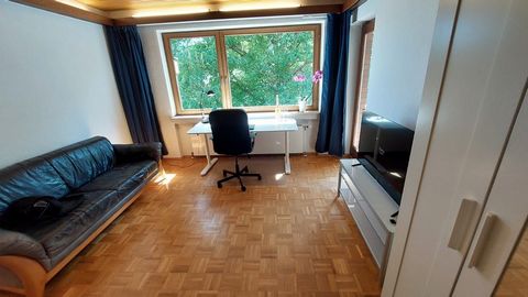 The spacious room in a shared apartment is furnished with a double bed (160x200cm). On the pictures the bed looks small, it’s because the room itself is really spacious (20 m2). The closet is very spacious as well, where you don’t need to press all y...