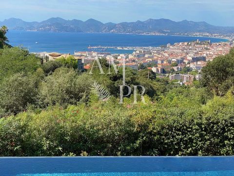 Sublime villa contemporaine - Vue mer panoramique - Cannes Californie