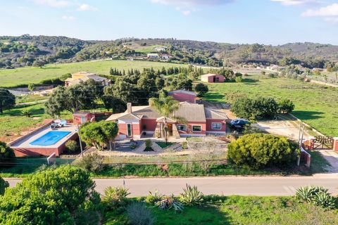 This home has a wonderful countryside ambience, yet is walking distance to the village of Barão São João and just a short drive to the coastal towns of Lagos and Praia da Luz. The home is impressive and immaculately maintained. Accommodation comprise...
