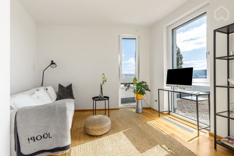 This is the rental of a beautiful, modern and comfortably furnished business apartment (50 sqm) on the Petrisberg, directly at the partnership gardens. The apartment is rented fully furnished and equipped, so that nothing more needs to be brought alo...