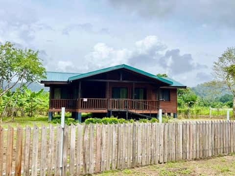 Welkom in het paradijs in Los Cielos, Playa Negra, Puerto Viejo, Costa Rica! Dit nieuw gebouwde cederhouten huis biedt een opmerkelijke kans om een stukje hemel in het paradijs te bezitten. Deze prachtige gelijkvloerse woning beschikt over drie slaap...