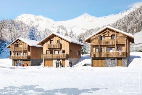 Proposed by an experienced local builder, Les Granges is a fantastic opportunity to create a brand new alpine chalet in Morzine, according to your own style and needs! Flexibility of the design on each floor of these three chalets means that the surf...