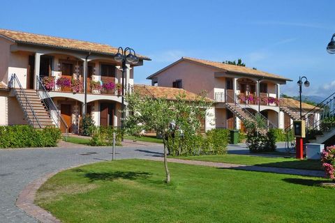 In the Maremma, a relaxing and invigorating area, far from the chaos and frenzy, with numerous tuff villages and vast hilly countryside, there is this pleasant small tourist complex with a large swimming pool and another semi-circular pool with water...