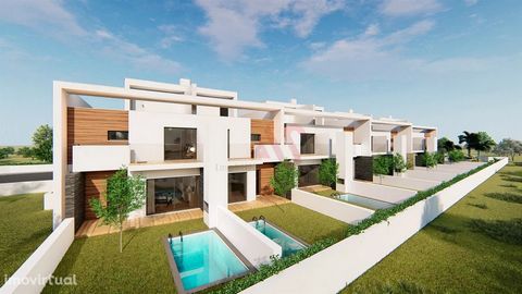 Townhouse T2+1, inserted in a gated community in Albufeira The gated community 