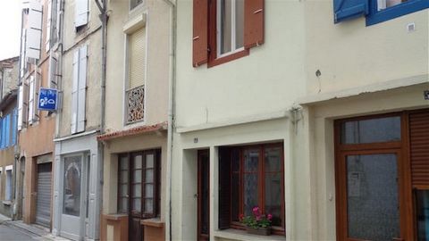 Here is a product that can equally interest a young couple with or without children, or a single person, or even an investor. Located in the city center of Saint Girons, this house is a stone's throw from all amenities and the market... renowned well...
