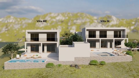 The two villas are currently under construction and are being built in the village of Zedno on a hill, just 5 km from Trogir. There are only a few properties of this type left on the island, with unobstructed sea views in a quiet location, surrounded...