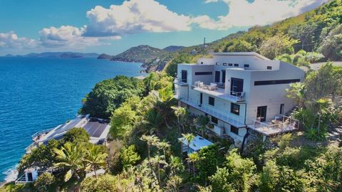 RED ROCK WATERFRONTStunning Down Island Views and Atlantic Breezes from every room of this Waterfront masonry masterpiece. Three Levels, Three Villas, Three Driveways. The beautiful custom design of the main level offers two equally spacious primary ...