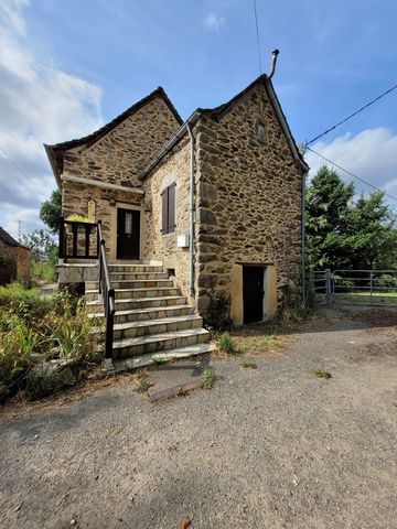 In a small hamlet 5 minutes from Rieupeyroux close to all its amenities, come and discover this charming Country house of about 100m2. It consists of a kitchen open to the living room with insert, a dining room, a bedroom, a shower room with toilet. ...
