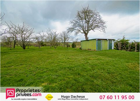 GENOUILLY (18310) - Terrain constructible - 2160m2 - ....................................................................................................................... Terrain à viabiliser : - Réseau d'eau potable de la ville. - accès possible t...