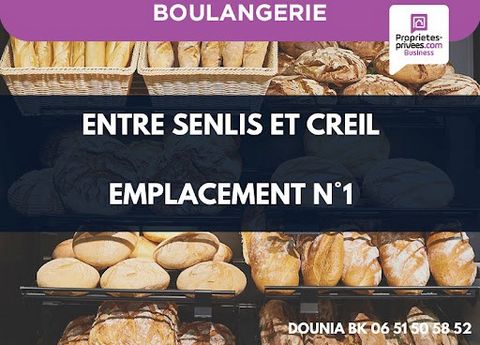 Entre Creil et Senlis dans une commune dynamique, Dounia BENMABROUKA, au ... vous propose le fonds de de commerce de cette Boulangerie Pâtisserie artisanale idéalement situé dans une rue passante et commerçante d'une commune proche de Creil. Cette en...