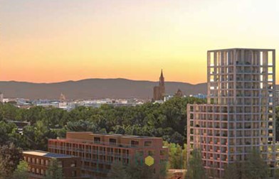 Sehr schöne 5-Zimmer-Familienwohnung von 106m2 in einer oberen Etage mit atemberaubendem Blick auf die ganze Stadt, 200 m von einer Straßenbahnhaltestelle entfernt. Umgekehrte Maisonette mit 2 Schlafzimmern und einem Duschbad auf der unteren Ebene, e...