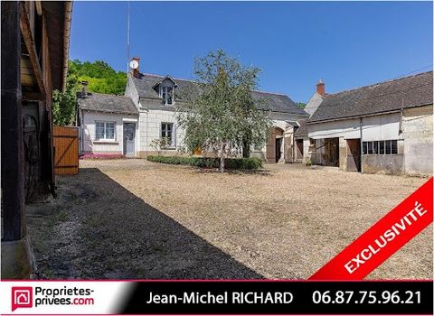 Jean-Michel RICHARD offers you this beautiful house in Chissay in Touraine (41400) Sale price 157000 euros ***** Between the Loir-et-cher and Touraine, very beautiful real estate complex of 335m² with a house of 106m², 150m² of cellars, several outbu...