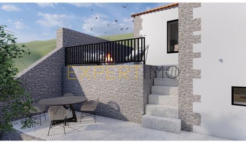 Cod. Ext. 7084 RURAL HOUSE SERRA DA ESTRELA, country house with Approved Project ----- Imagine a Rural House with spaces thought to detail, combining the comfort of a modern house with the beauty of a rustic house, with outdoor space to enjoy nature ...