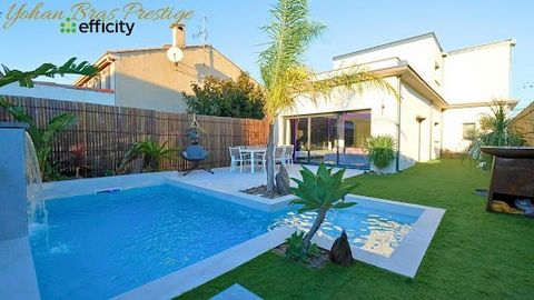 Your dream of family comfort in Montady, in an exceptional setting in the south of France! Located in the sought-after peaceful village of Montady, on the outskirts of Béziers, this new contemporary villa of 150 m² offers a privileged living environm...