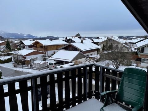 Welcome to our cozy Alpine apartment, where Bavarian tradition meets modern comfort. Enjoy the stunning view of the Bavarian Alps from our spacious balcony. The apartment offers a separate bedroom and a large living room with a sofa bed that sleeps 2...