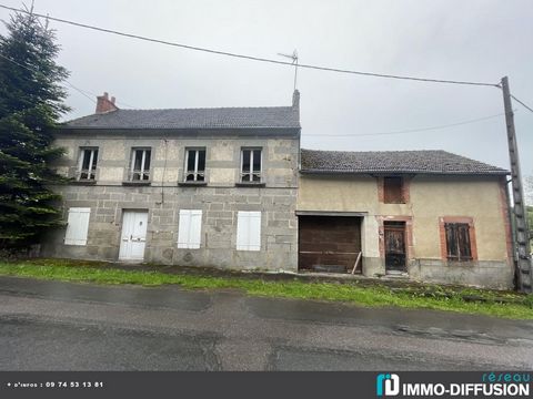 Fiche N°Id-LGB162592: Magnat l'étrange, hollowed out southern sector, Maison de maitre of about 160 m2 comprising 6 room(s) including 3 bedroom(s) + Land of 700 m2 - View: Countryside - Traditional 1900 construction - Ancillary equipment: - heating: ...