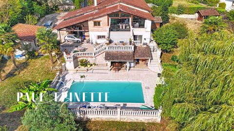 Maison 6 pièces avec piscine et vue panoramique