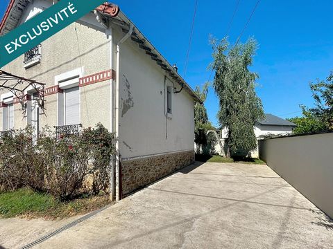 MAISON DE CHARME de 84 m2 avec un beau jardin (319m2) à deux pas du centre ville d' Athis-mons