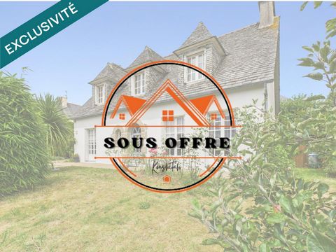 Maison familiale de 123 m² habitable sur un terrain clos de 572 m², secteur Morlaix (limitrophe Saint-Martin-des-Champs)