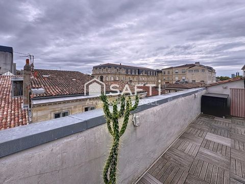 BORDEAUX JARDIN PUBLIC Appartement dernier étage avec Terrasse, Parking