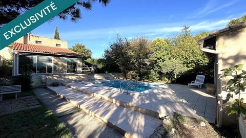 Villa de plain-pied de 124 m² avec Piscine et Jardin de 1230 m²