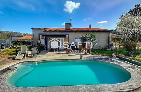 maison T5 - 4 chambres - 118m² - garage et piscine