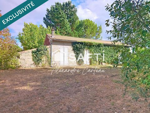 Jolie maison en pierre sur grande parcelle constructible